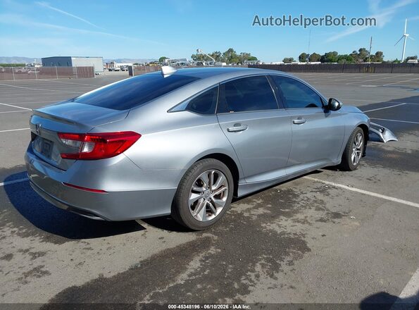 1HGCV1F12KA116948 2019 HONDA ACCORD Silver უკანა მარჯვენა