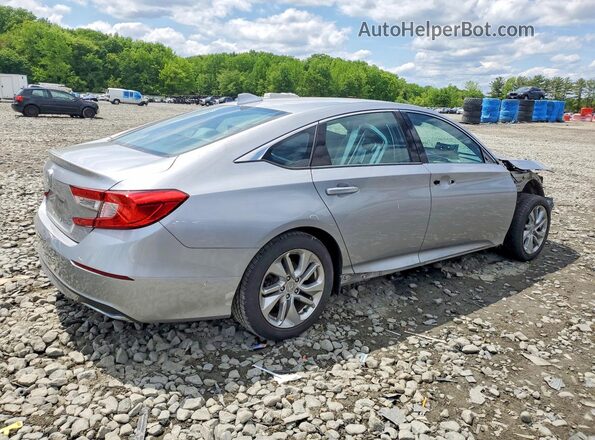 1HGCV1F12KA132003 2019 HONDA ACCORD Silver 
