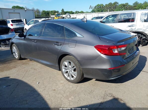1HGCV1F12KA169956 2019 HONDA ACCORD Gray Հետևի ձախ