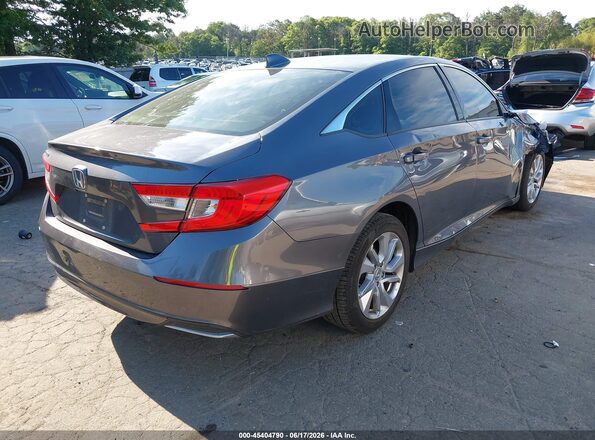 1HGCV1F12KA169956 2019 HONDA ACCORD Gray Հետևի աջ