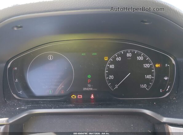 1HGCV1F12KA169956 2019 HONDA ACCORD Gray Հետևի նստատեղերի տեսք