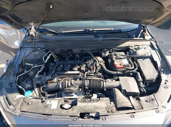 1HGCV1F12KA169956 2019 HONDA ACCORD Gray Հետևի տեսք