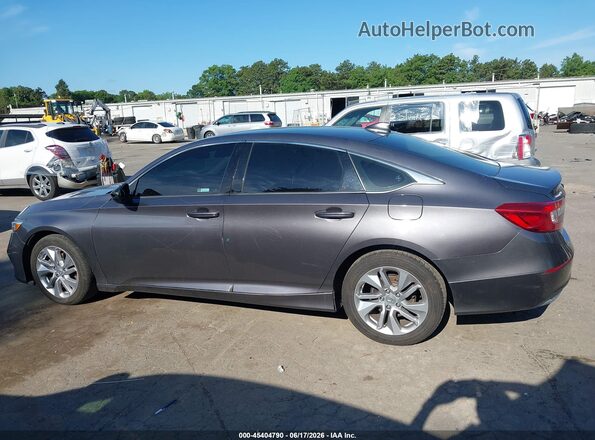 1HGCV1F12KA169956 2019 HONDA ACCORD Gray Սալոնի 360 աստիճան տեսք