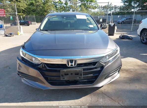 1HGCV1F12KA169956 2019 HONDA ACCORD Gray Սարքավորումների վահանակի տեսք