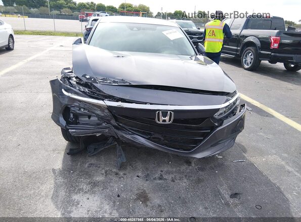 1HGCV1F12LA014583 2020 HONDA ACCORD Gray Front view