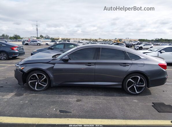 1HGCV1F12LA014583 2020 HONDA ACCORD Gray 360 interior view