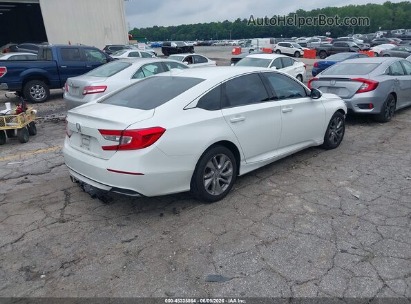 1HGCV1F12LA058776 2020 HONDA ACCORD White Задня права чверть