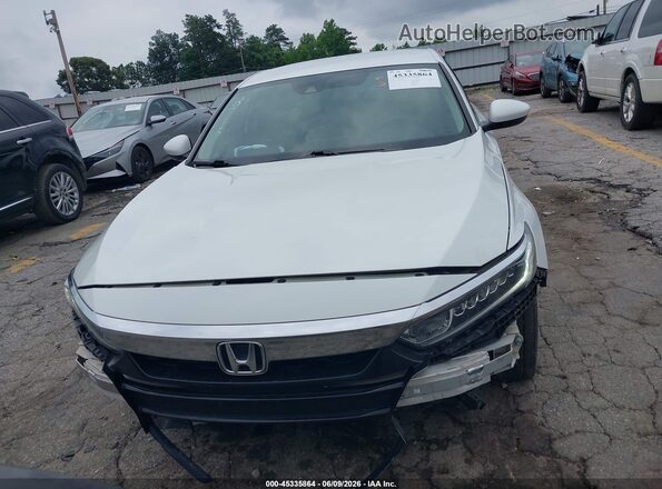 1HGCV1F12LA058776 2020 HONDA ACCORD White Вид задньої частини салону