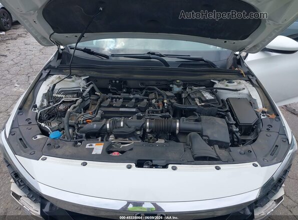 1HGCV1F12LA058776 2020 HONDA ACCORD White Вид ззаду