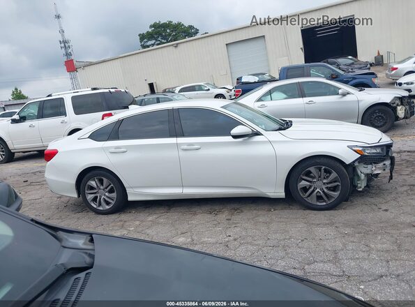1HGCV1F12LA058776 2020 HONDA ACCORD White Панорамний вид салону 360°