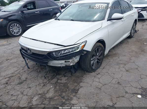 1HGCV1F12LA058776 2020 HONDA ACCORD White Вид спереду