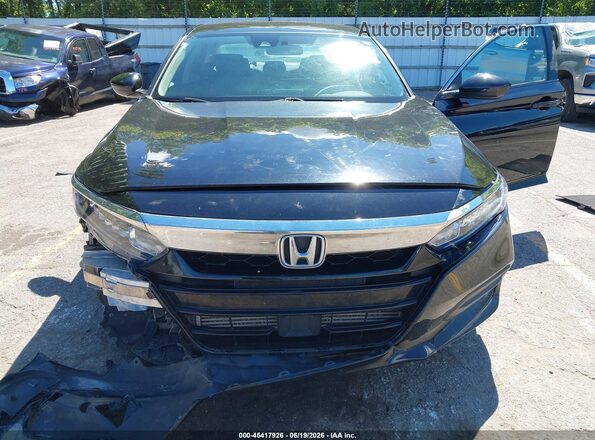 1HGCV1F12LA105871 2020 HONDA ACCORD Black Դիմացի տեսք