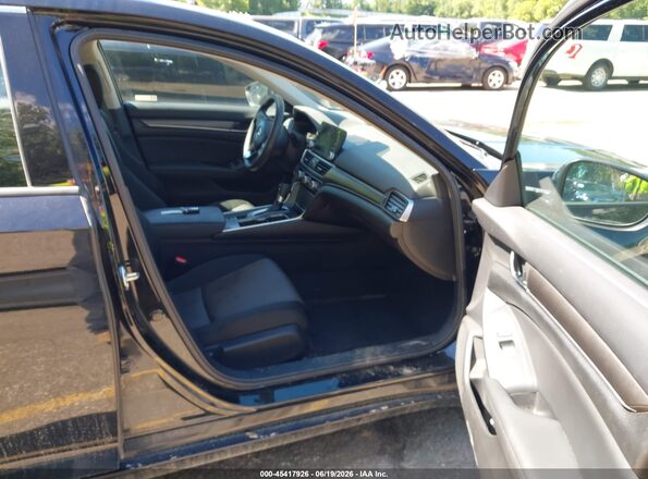 1HGCV1F12LA105871 2020 HONDA ACCORD Black Սալոնի դիմացի տեսք