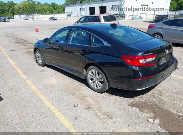 1HGCV1F12LA105871 2020 HONDA ACCORD Black Հետևի ձախ
