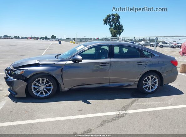 1HGCV1F12MA021972 2021 HONDA ACCORD Gray Панорамний вид салону 360°