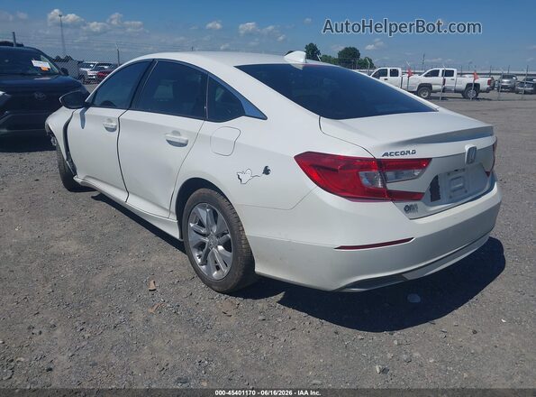 1HGCV1F13JA051333 2018 HONDA ACCORD White Trasero izquierdo
