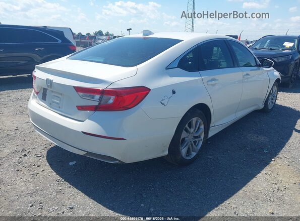 1HGCV1F13JA051333 2018 HONDA ACCORD White Trasero derecho
