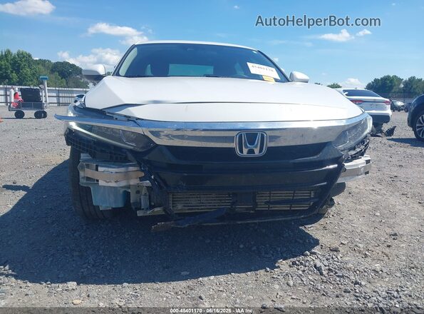 1HGCV1F13JA051333 2018 HONDA ACCORD White Vista frontal
