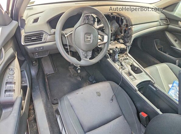 1HGCV1F13JA058184 2018 HONDA ACCORD Blue Vista del salpicadero