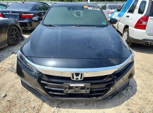 1HGCV1F13JA058184 2018 HONDA ACCORD Blue Vista frontal