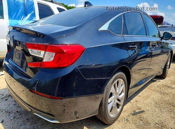 1HGCV1F13JA058184 2018 HONDA ACCORD Blue Trasero derecho