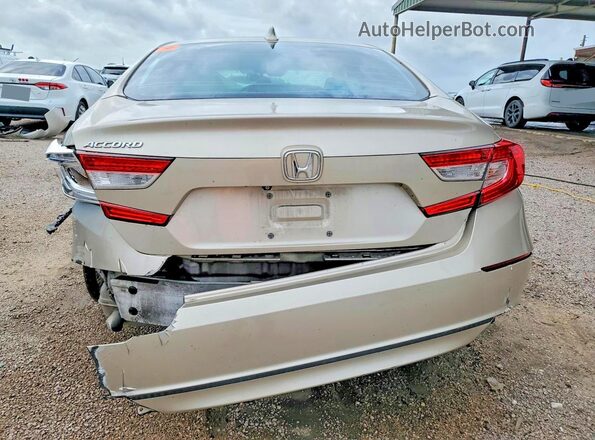 1HGCV1F13JA104743 2018 HONDA ACCORD Tan 