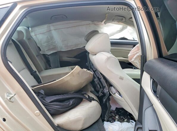 1HGCV1F13JA104743 2018 HONDA ACCORD Tan 