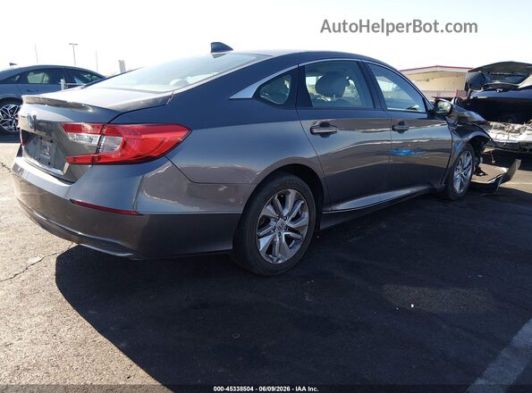 1HGCV1F13JA167521 2018 HONDA ACCORD Gray უკანა მარჯვენა