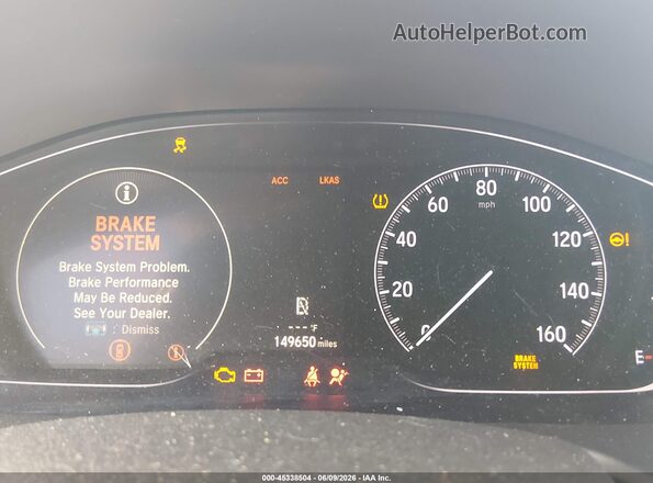 1HGCV1F13JA167521 2018 HONDA ACCORD Gray უკანა სავარძლების ხედი