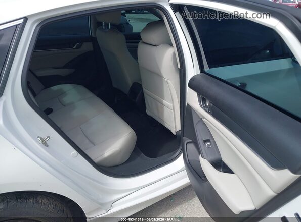 1HGCV1F13JA176025 2018 HONDA ACCORD White VIN sticker view