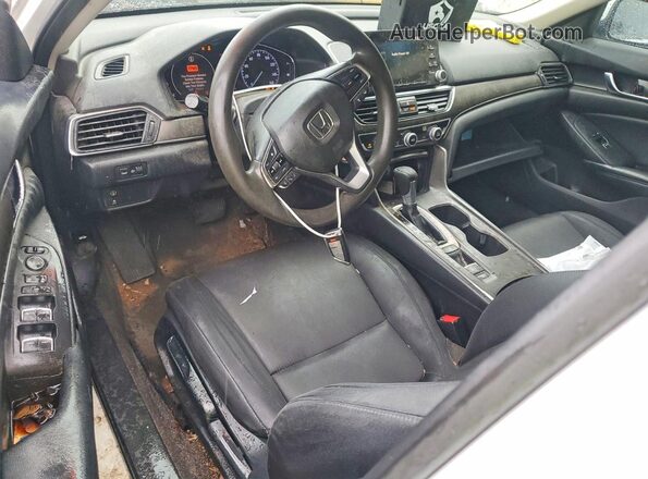 1HGCV1F13JA213560 2018 HONDA ACCORD White Առջևի վահանակի տեսք
