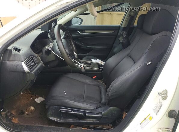 1HGCV1F13JA213560 2018 HONDA ACCORD White Սալոնի դիմացի տեսք
