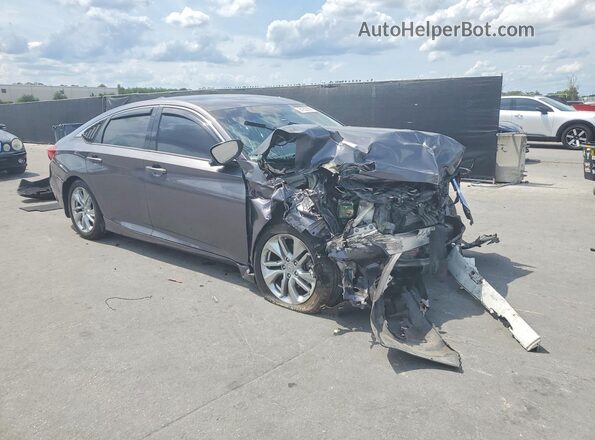 1HGCV1F13JA258160 2018 HONDA ACCORD Серый 