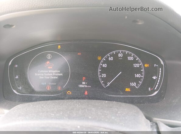 1HGCV1F13KA009701 2019 HONDA ACCORD Черный Вид задних сидений
