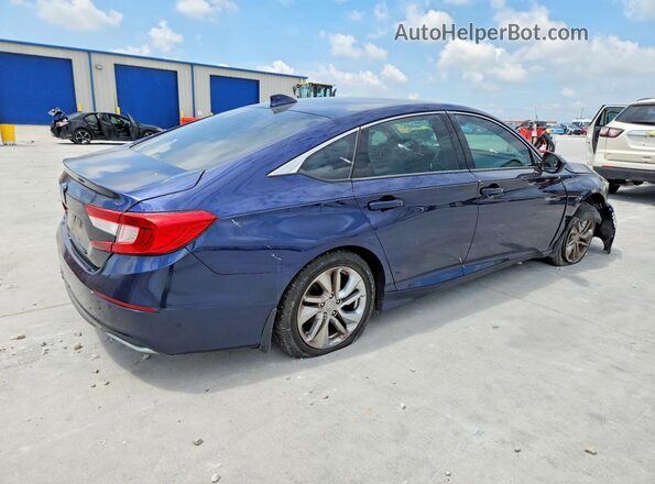 1HGCV1F13KA012016 2019 HONDA ACCORD Blue Trasero derecho
