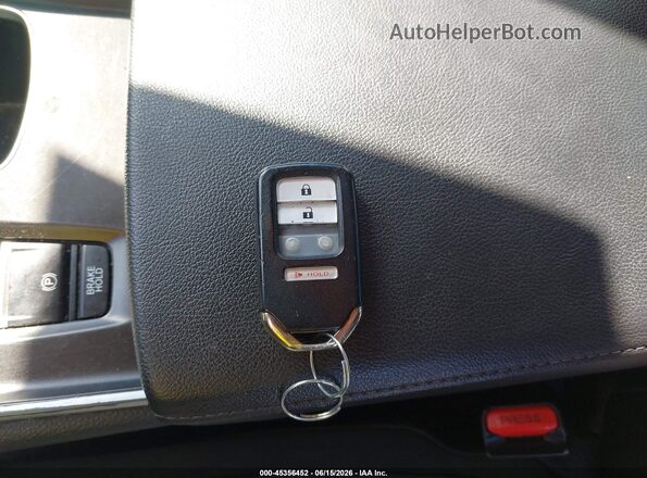 1HGCV1F13KA054007 2019 HONDA ACCORD Black Առջևի վահանակի տեսք
