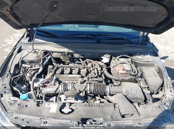 1HGCV1F13KA054007 2019 HONDA ACCORD Black Հետևի տեսք