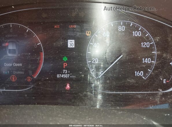 1HGCV1F13KA054007 2019 HONDA ACCORD Black 