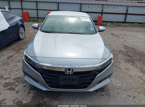 1HGCV1F13KA068859 2019 HONDA ACCORD Silver Rear interior view