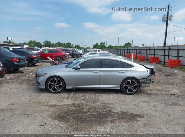 1HGCV1F13KA068859 2019 HONDA ACCORD Silver 