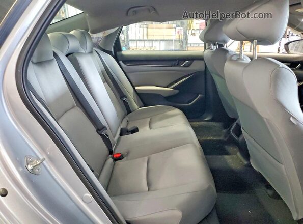1HGCV1F13KA113136 2019 HONDA ACCORD Gray Вид задніх сидінь
