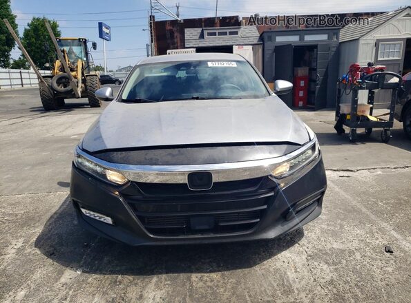 1HGCV1F13KA172297 2019 HONDA ACCORD Silver 