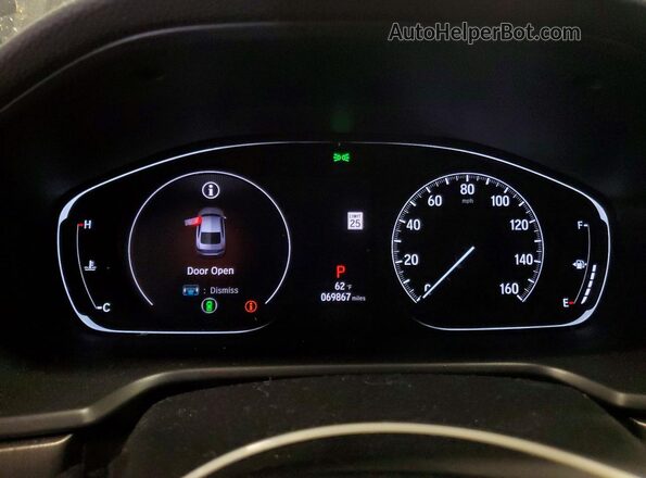 1HGCV1F13LA040447 2020 HONDA ACCORD Black Սարքավորումների վահանակի տեսք