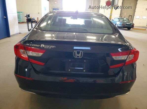 1HGCV1F13LA040447 2020 HONDA ACCORD Black Հետևի տեսք