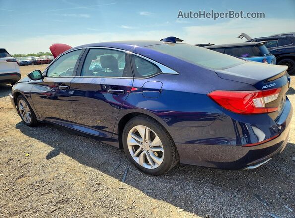 1HGCV1F13LA099773 2020 HONDA ACCORD Blue Задня ліва чверть