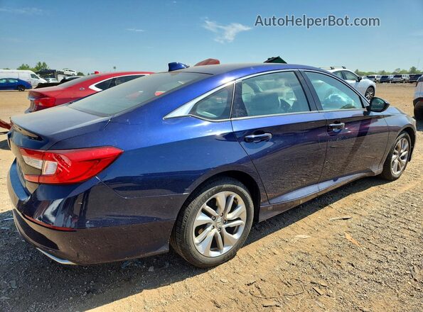 1HGCV1F13LA099773 2020 HONDA ACCORD Blue Задня права чверть