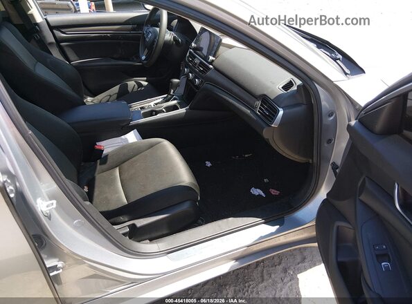 1HGCV1F13MA112832 2021 HONDA ACCORD Gray Widok wnętrza z przodu