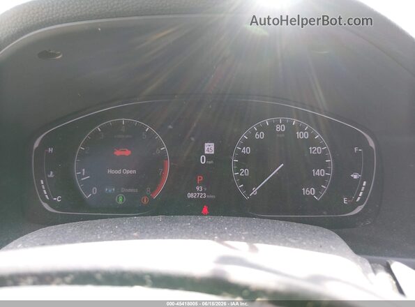 1HGCV1F13MA112832 2021 HONDA ACCORD Gray Widok tylnych siedzeń