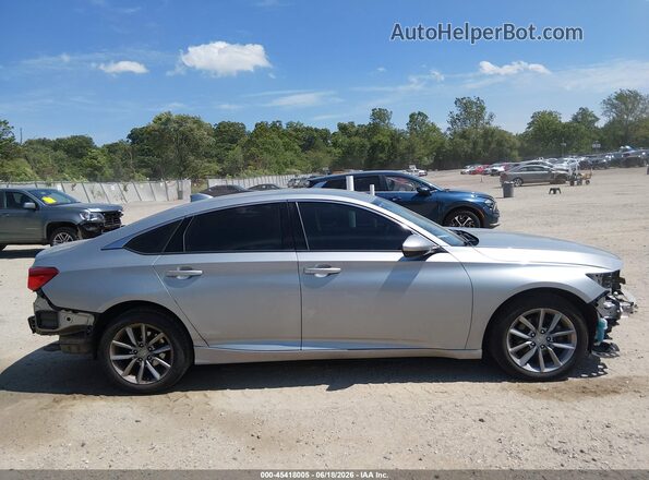 1HGCV1F13MA112832 2021 HONDA ACCORD Gray Widok wnętrza z tyłu
