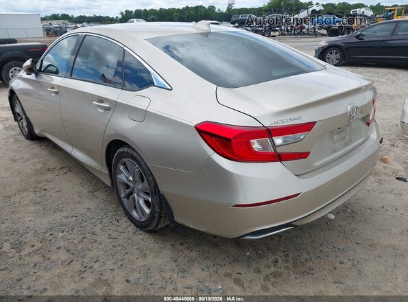1HGCV1F14JA008944 2018 HONDA ACCORD Beige Հետևի ձախ